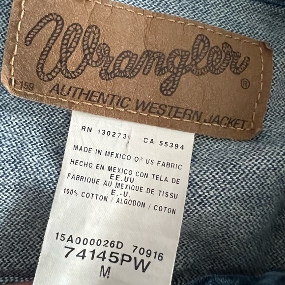 Wrangler Vintage Oversized Jean Jacket - Picture 3 of 3